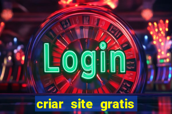 criar site gratis de jogos