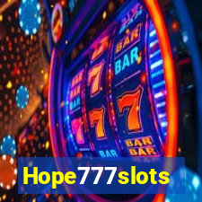 Hope777slots