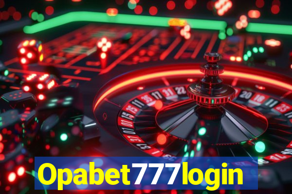 Opabet777login