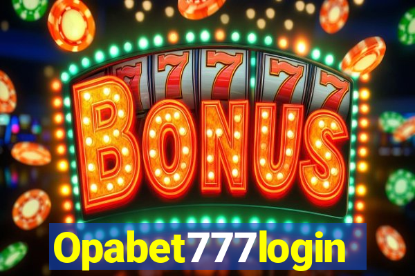 Opabet777login