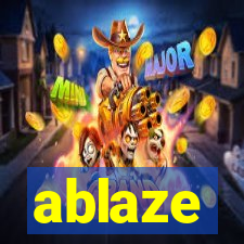 ablaze