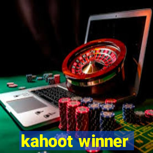 kahoot winner