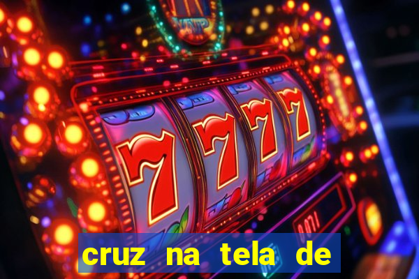 cruz na tela de cruz das