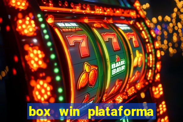 box win plataforma de jogos