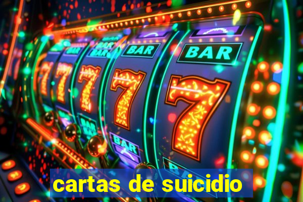 cartas de suicidio