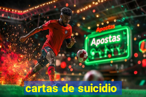 cartas de suicidio