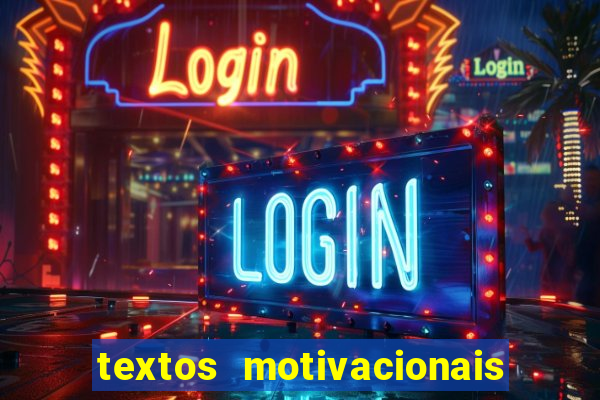 textos motivacionais para equipes