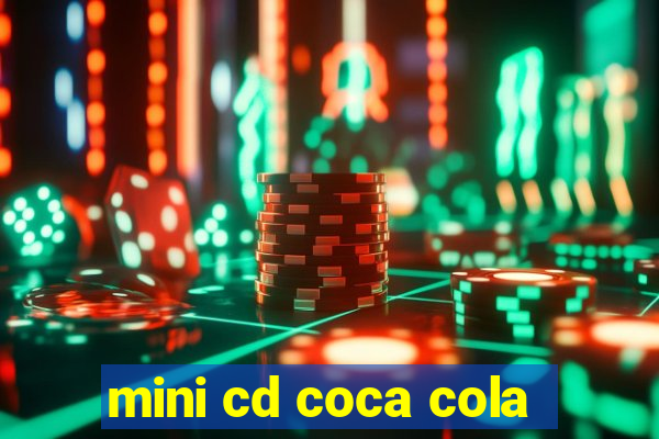 mini cd coca cola