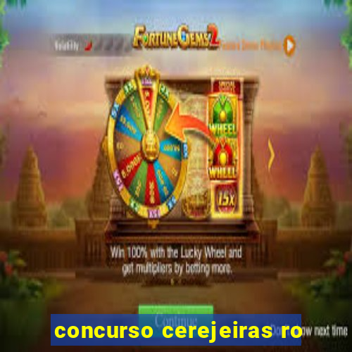 concurso cerejeiras ro