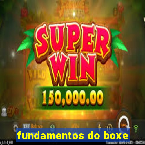 fundamentos do boxe