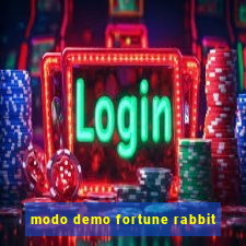 modo demo fortune rabbit