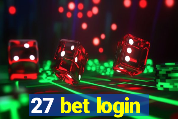 27 bet login