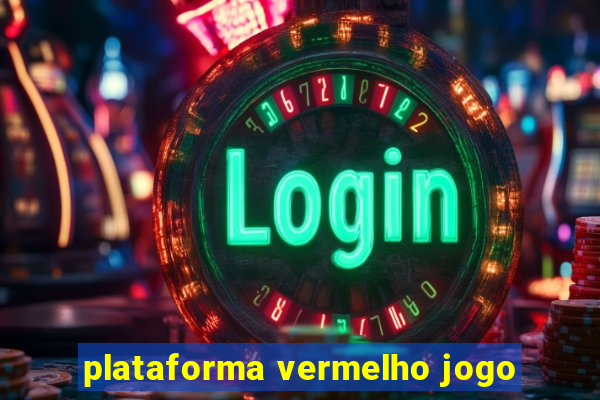 plataforma vermelho jogo