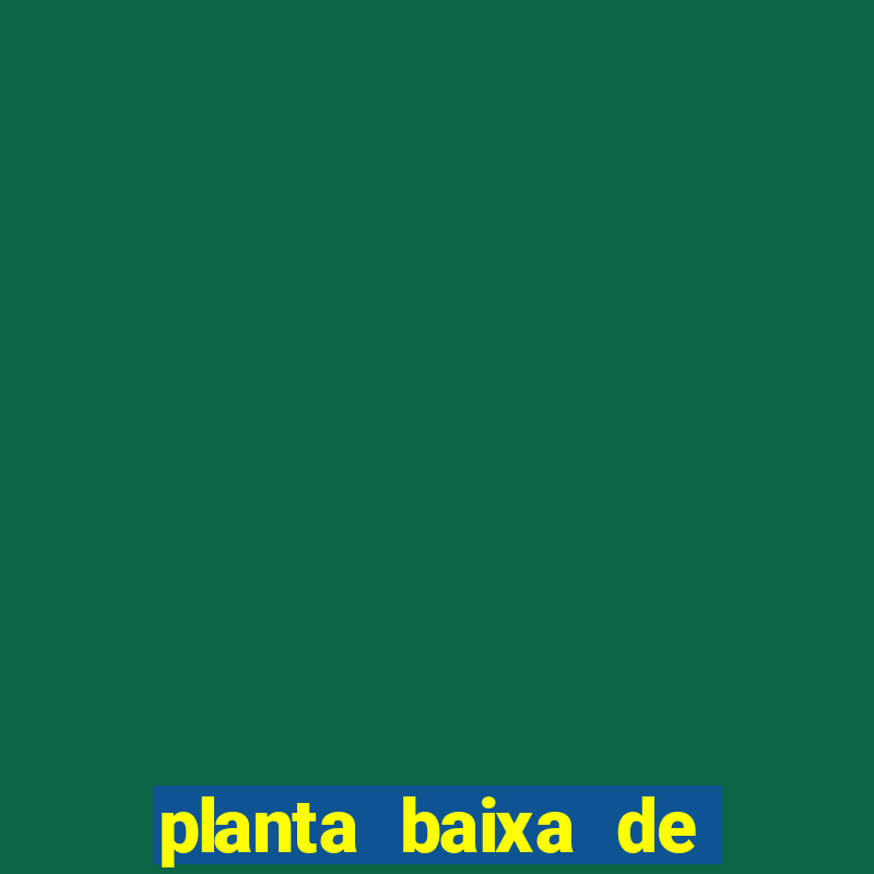 planta baixa de campo de futebol society