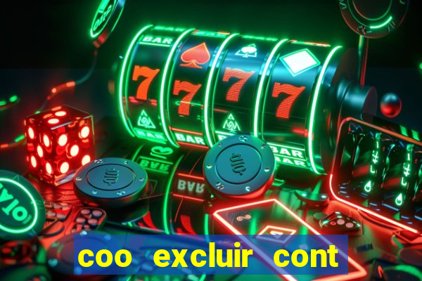 coo excluir cont f12 bet