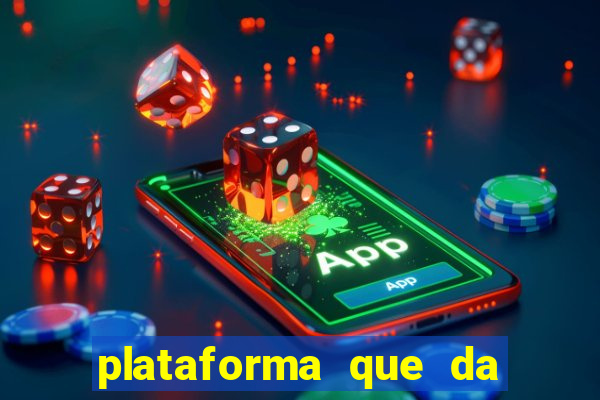 plataforma que da para depositar 1 real