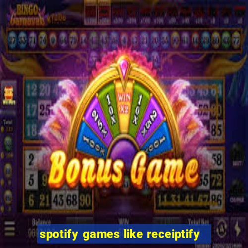 spotify games like receiptify