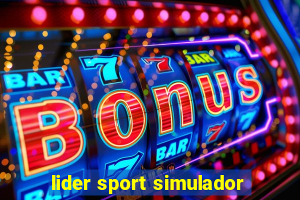 lider sport simulador